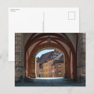 Bamberg Tyskland Vykort