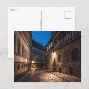 Bamberg Tyskland Vykort