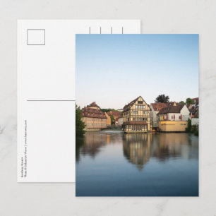 Bamberg Tyskland Vykort