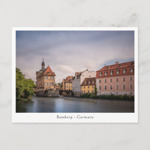 Bamberg Tyskland Vykort