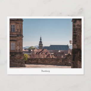Bamberg Tyskland Vykort