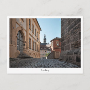 Bamberg Tyskland Vykort
