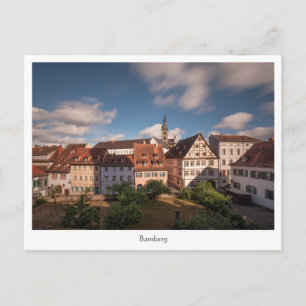 Bamberg Tyskland Vykort