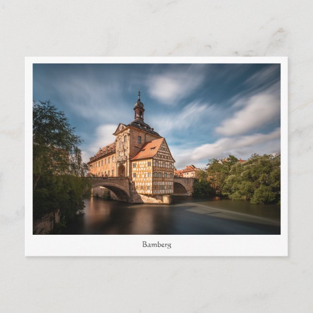 Bamberg Tyskland Vykort (Framsida)