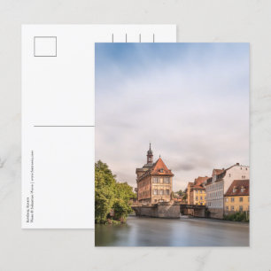Bamberg Tyskland Vykort