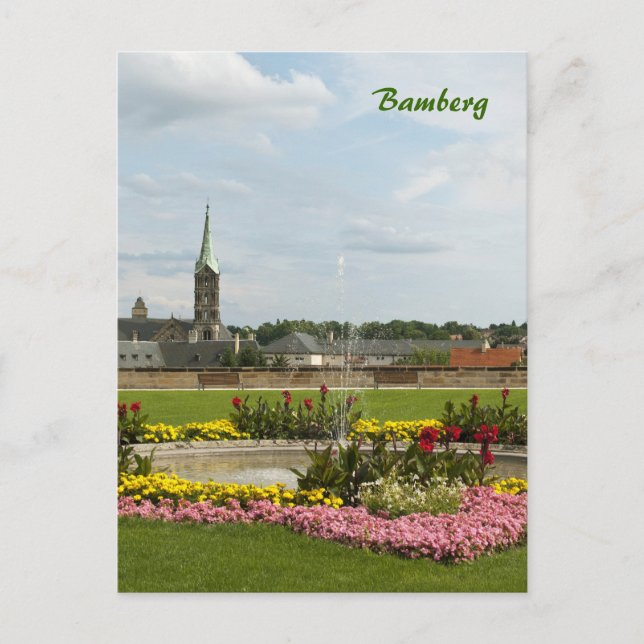 Bamberg vykort (Framsida)
