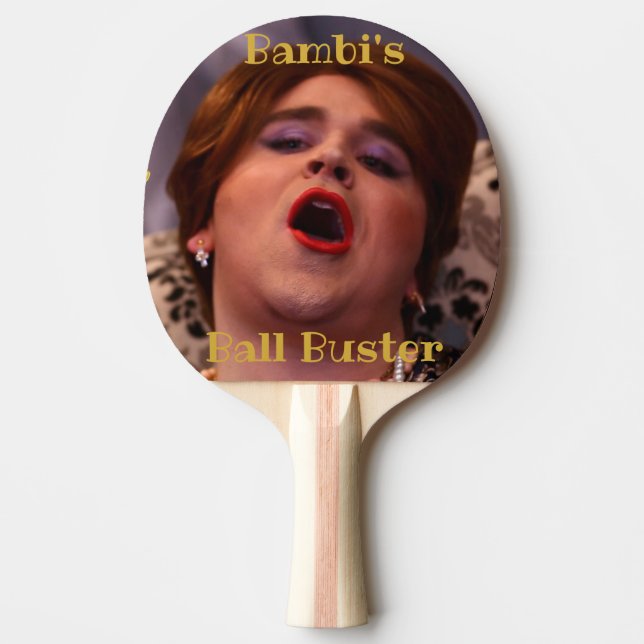 Bambi Boll Buster Ping-Pong Paddle Pingisracket (Framsidan)
