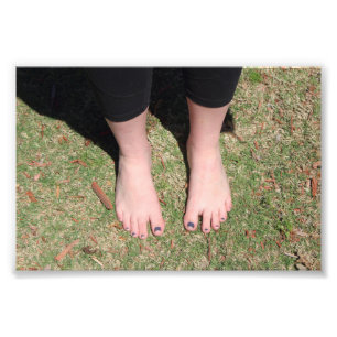 Bambi Feet Photo Print Fototryck