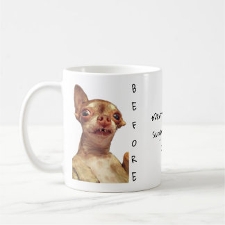 Bambi före och efter kaffe Mugg