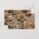 Bambi hjortvisitkort visitkort (Front/Back)