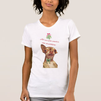 Bambi kommer att träffa dig under Mistletoe - Tshi T Shirt
