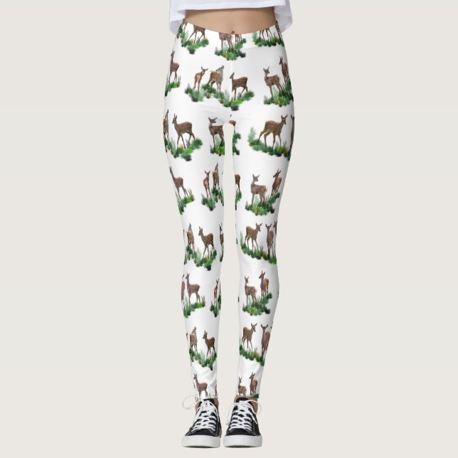 Bambi Meadow Leggings (välj färg) (Framsida)