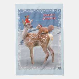 Bambi och Friends Kitchen Towel Kökshandduk