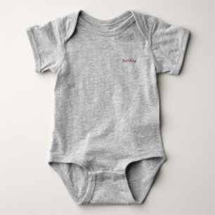 Bambina / Flicka' Mammaprada Bodydräkt, Grått Tee