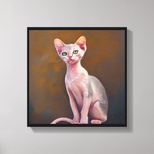 Bambino Katt Canvastryck