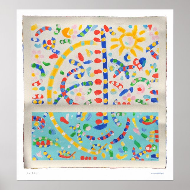 Bambino-utskrift Poster (Framsidan)