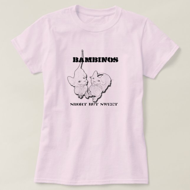 Bambinokatt Tee (Design framsida)