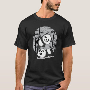 Bamboeingdjur av kinesisk bambu ska t shirt