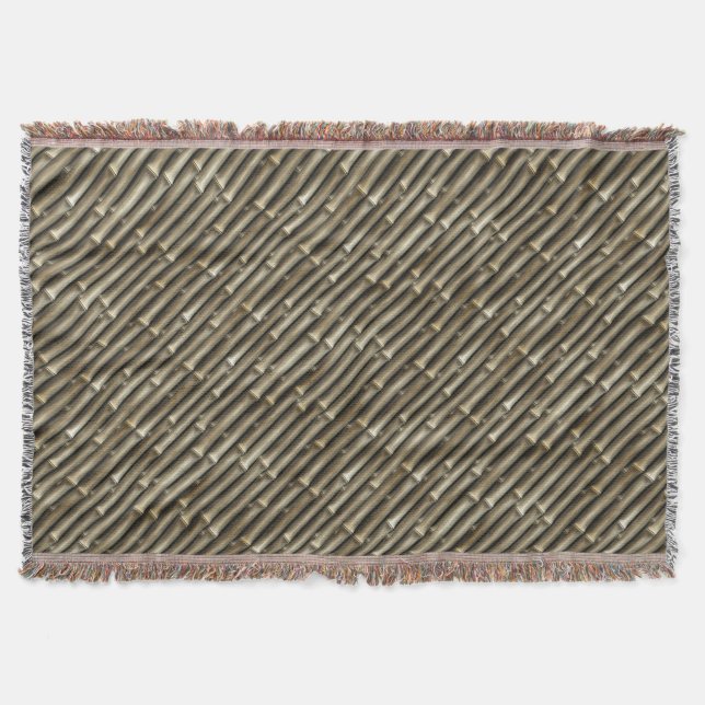 Bamboo 1 Throw Blanket Filt (Framsidan)