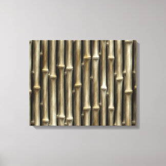 Bamboo 1 Wrapped Canvas