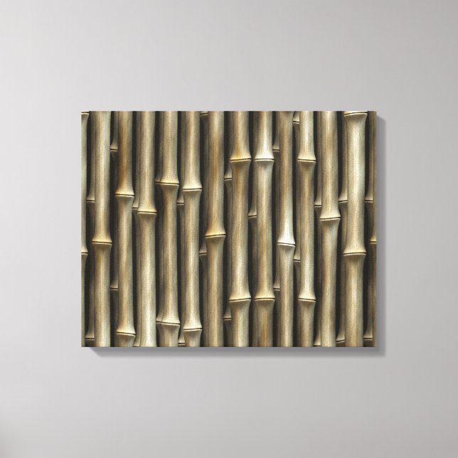 Bamboo 1 Wrapped Canvas (Framsida)