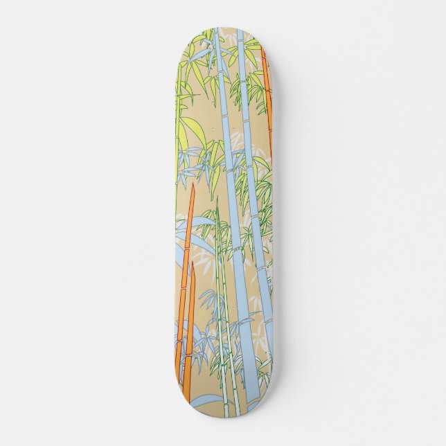 Bamboo 2 mini skateboard bräda 18,5 cm (Framsida)