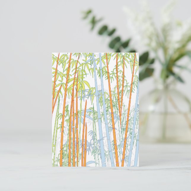 Bamboo 3 helg vykort (Stående Fram)