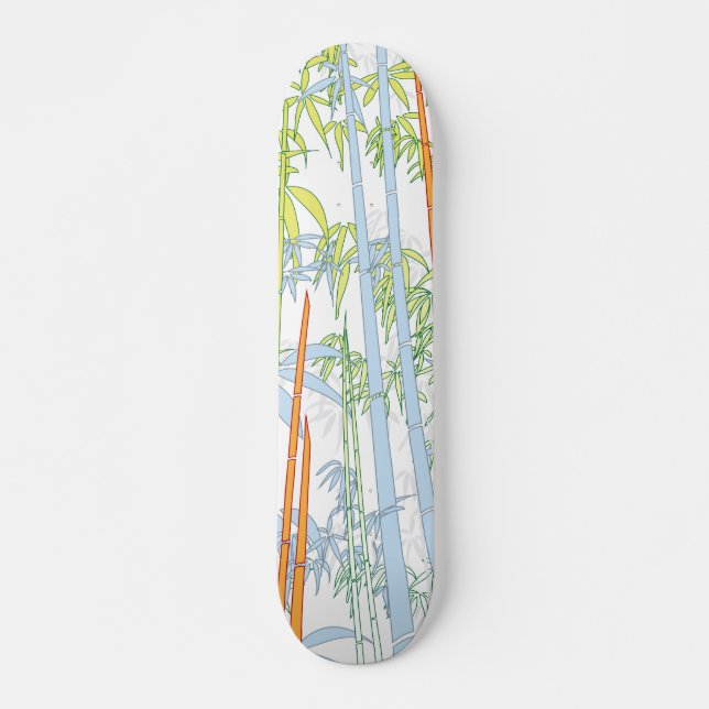 Bamboo 3 mini skateboard bräda 18,5 cm (Framsida)