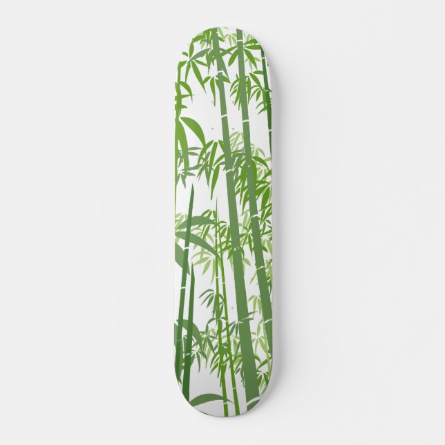 Bamboo 7 mini skateboard bräda 18,5 cm (Framsida)