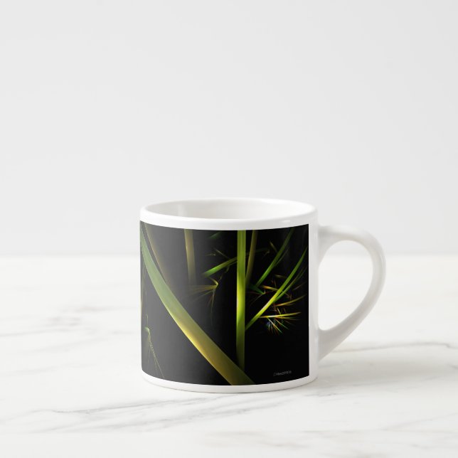 Bamboo Abstrakt Espressomugg (Höger)