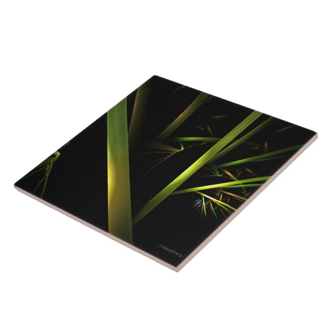 Bamboo Abstrakt Kakelplatta (Sidan)