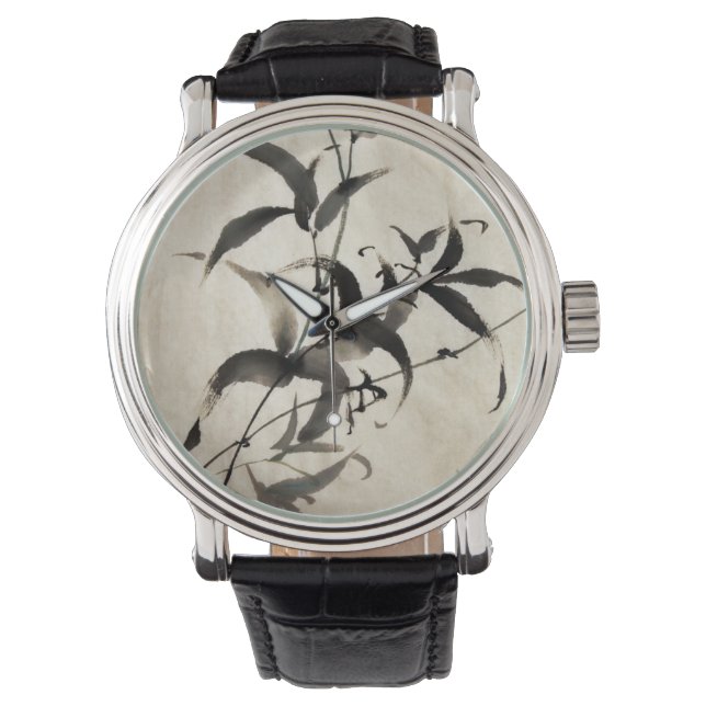 Bamboo Armbandsur (Framsida)