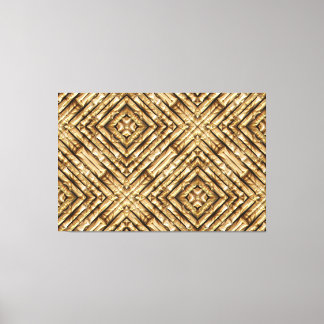 Bamboo Art 1 Wrapped Canvas