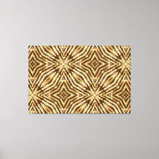 Bamboo Art 2A Wrapped Canvas