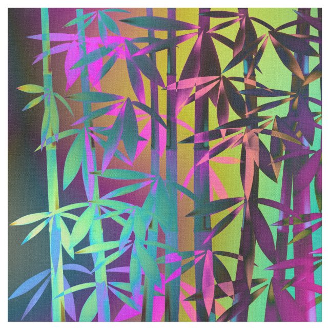 Bamboo Art 5 Anpassningsbar Fabric Tyg (Närbild)
