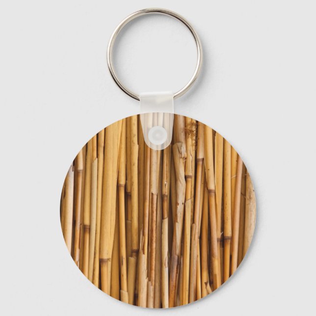 Bamboo Background Nyckelring (Framsida)