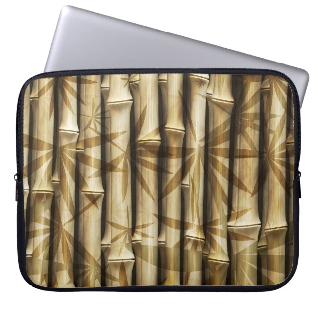 BAMBOO BEAUTY LAPTOP FODRAL (Framsidan)