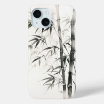 Bamboo Bläck Painting