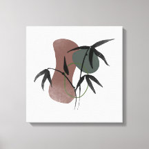 Bamboo Botaniska växter Böhmen