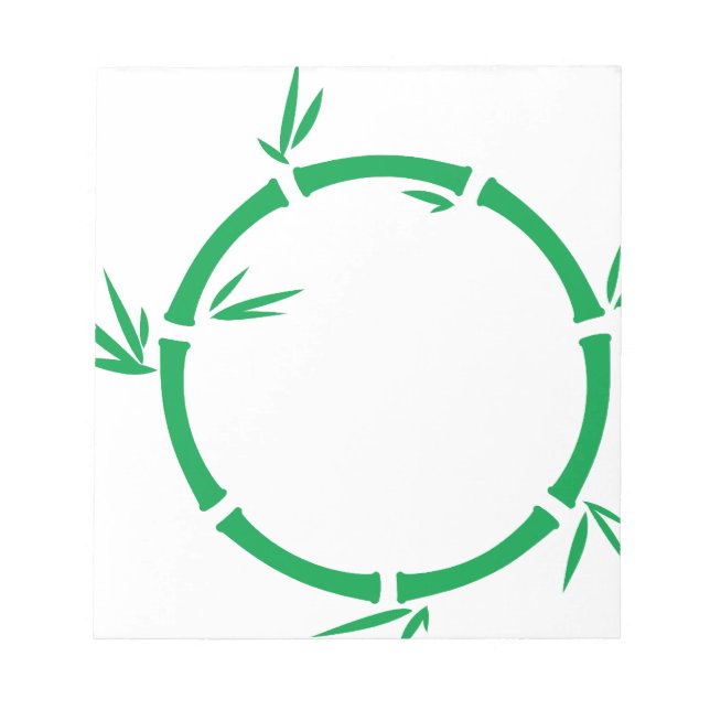 Bamboo Circle Anteckningsblock (Framsida)