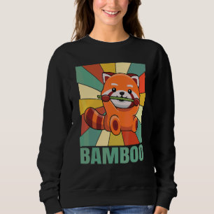 Bamboo-citat för en röd pandaexpert t shirt