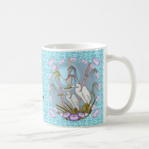 Bamboo Cranes mugg