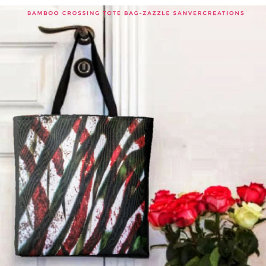 Bamboo Crossing Tote Tygkasse