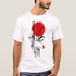 Bamboo Design - Nishikigoi - Koi Fish 5 T-Shirt