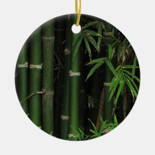 Bamboo ... Fao Rai, Nong Khai, Isaan, Thailand Julgransprydnad Keramik (Framsidan)