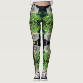 Bamboo Fence leggings