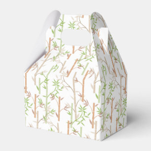 Bamboo Foliage Oriental Greenery Lövs Presentaskar