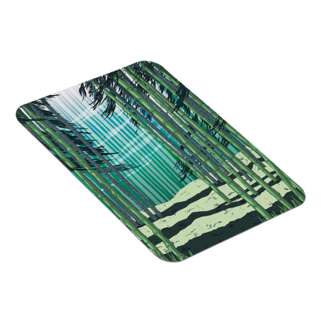 Bamboo Forest Magnet (Högersidan)