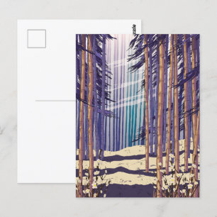 Bamboo Forest Vykort