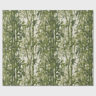 Bamboo Gift Wrapping Papper Presentpapper